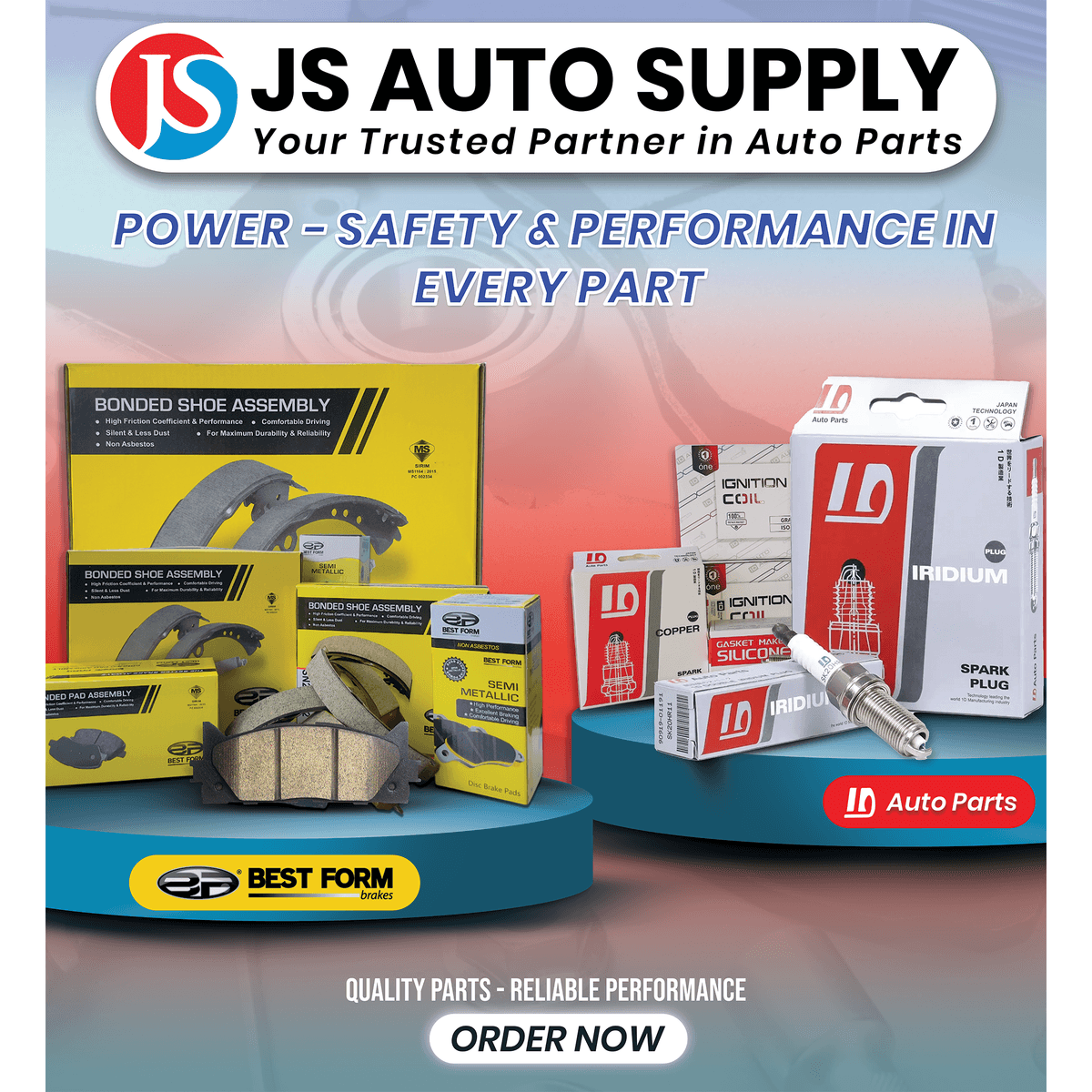 Multiple Auto Part Flyers